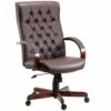 Warwick Traditional Leather Faced Manager Chair