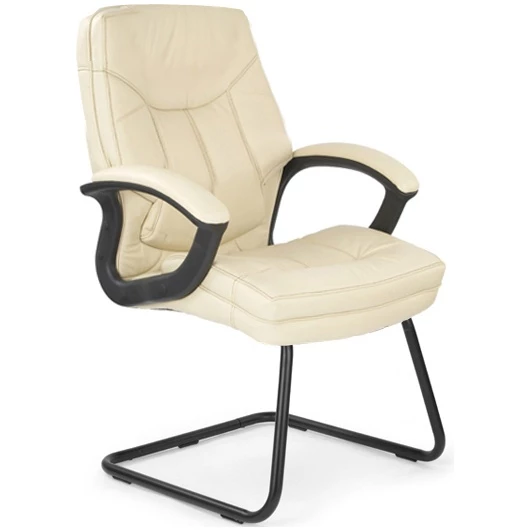 Madrid Leather Faced Visitor Chair 2 Madrid Leather Faced Visitor Chair - Image 2