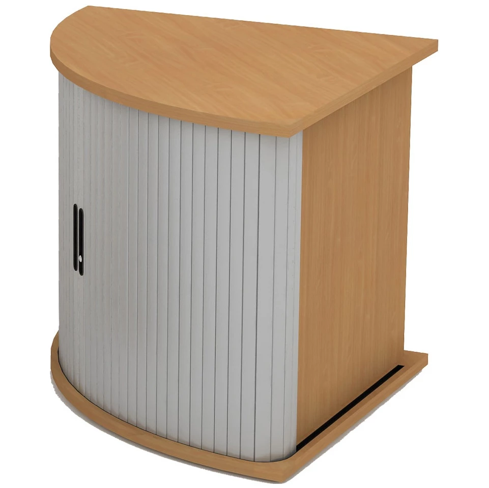 Alpha Plus Corner Tambour Storage Unit 2 Alpha Plus Corner Tambour Storage Unit - Image 2