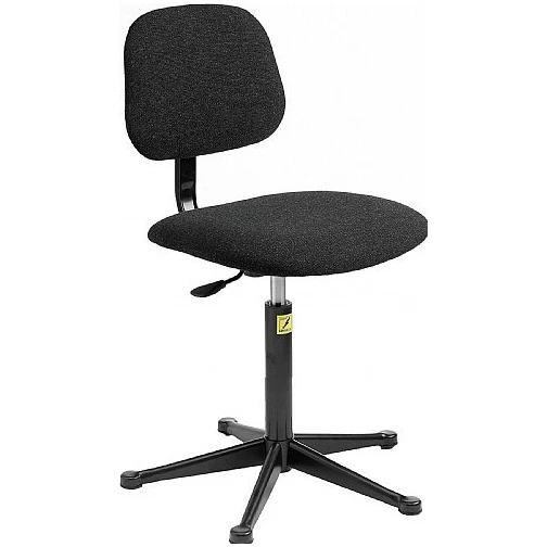 Static Dissipative Fabric Chair With Glides 2 Static Dissipative Fabric Chair With Glides - Image 2