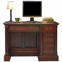 Argento Solid Mahogany Compact Computer Desk