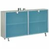 Sapphire Low Glass Door Cupboards
