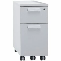 DNA Narrow Mobile 2 Drawer Pedestal