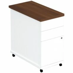 Presence Tall Narrow Mobile Pedestal