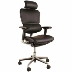 Ergohuman Elite Leather Office Chairs (With Headrest)