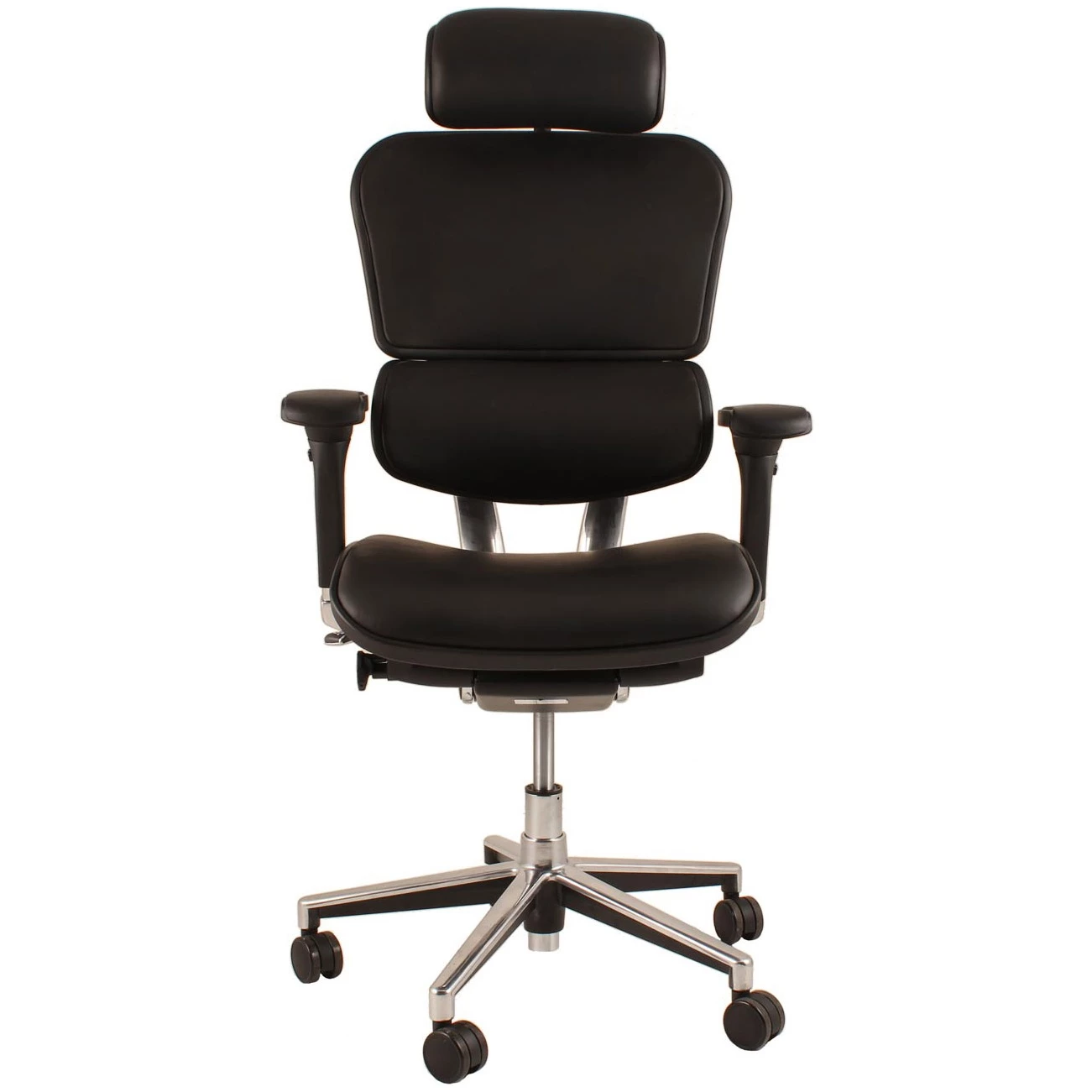 Ergohuman Elite Leather Office Chairs (With Headrest) 2 Ergohuman Elite Leather Office Chairs (With Headrest) - Image 2