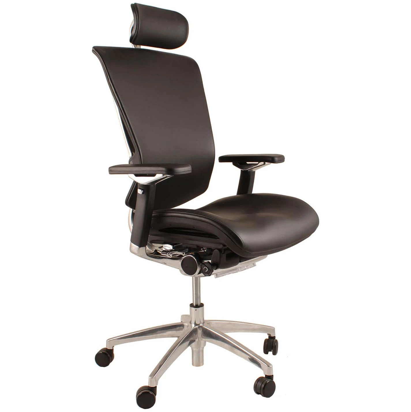 Nefil Ergonomic Leather Office Chair (With Headrest) 1 Nefil Ergonomic Leather Office Chair (With Headrest)