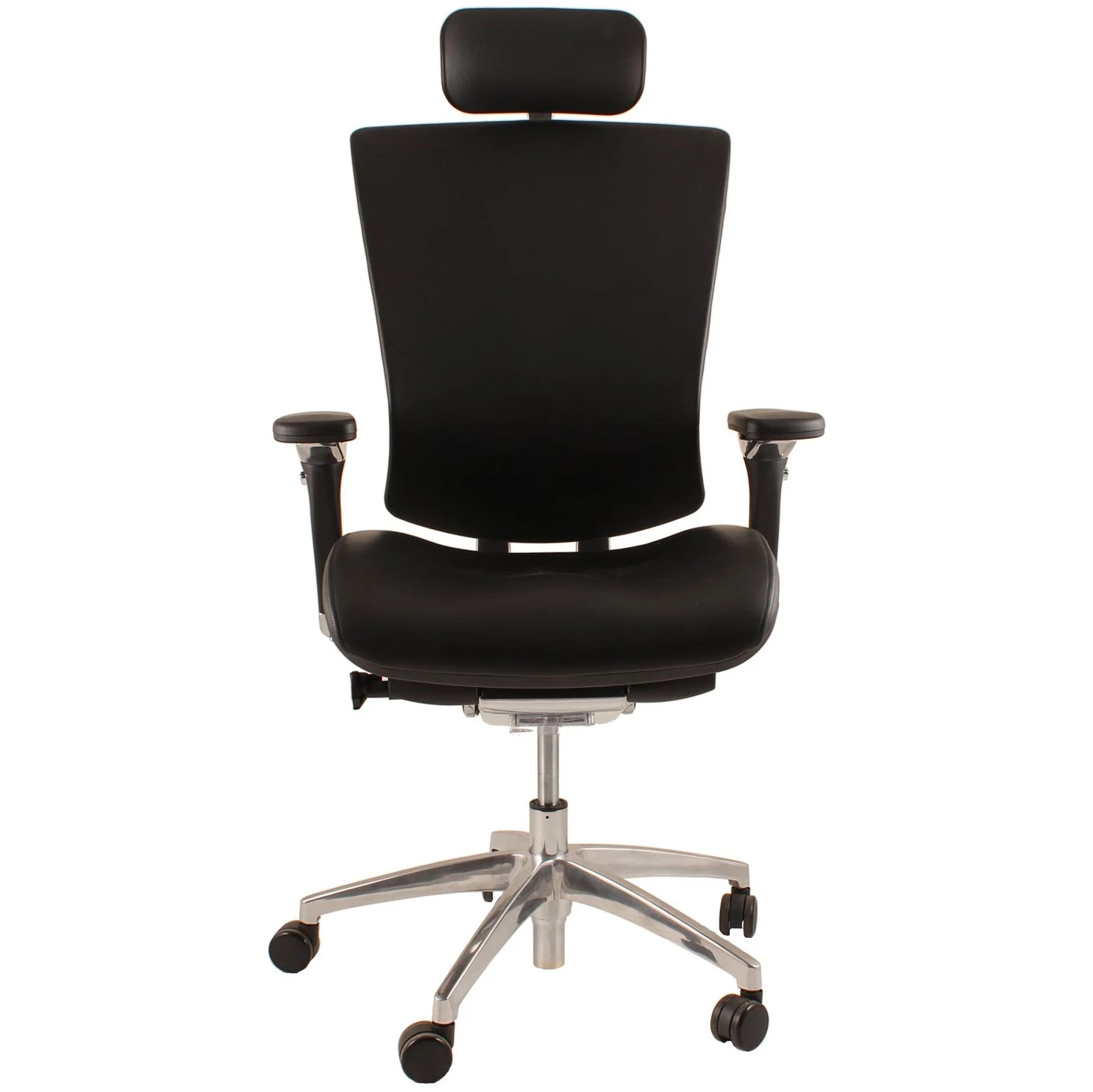 Nefil Ergonomic Leather Office Chair (With Headrest) 2 Nefil Ergonomic Leather Office Chair (With Headrest) - Image 2