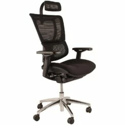 Mirus Ergonomic Mesh Office Chair (With Headrest)