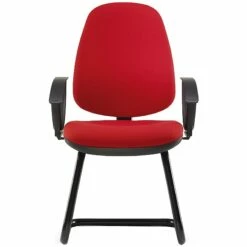 Pledge Topaz High Back Cantilever Visitor Chair