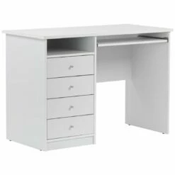 Picasa White Home Office Desk -Office Furniture Sales 2024 032456