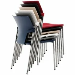 Pledge Ikon Polypropylene 4 Leg Conference Chair -Office Furniture Sales 2024 032958