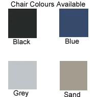 Pledge La Kendo Upholstered Stackable 4 Leg Conference Chair With Arms 3 Pledge La Kendo Upholstered Stackable 4 Leg Conference Chair With Arms - Image 3