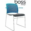 Boss Design Starr Multi Coloured Chair With Arms