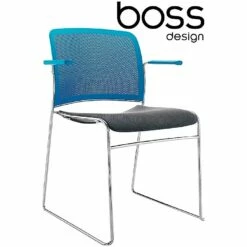 Boss Design Starr Multi Coloured Chair With Arms