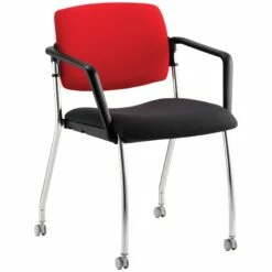 Alina 4 Leg Upholstered Conference Chair -Office Furniture Sales 2024 044806