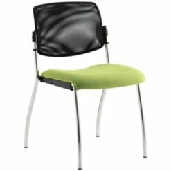 Alina Mesh Back 4 Leg Conference Chair