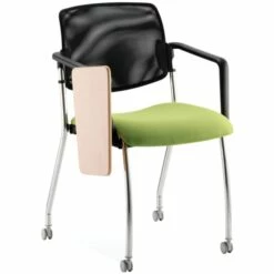 Alina 4 Leg Mesh Back Writing Tablet Chair -Office Furniture Sales 2024 044846