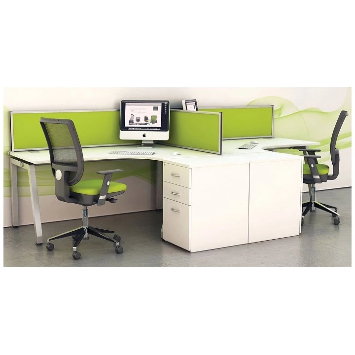 Gresham Desk High Pedestals 2 Gresham Desk High Pedestals - Image 2