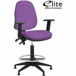 Elite Team Plus High Back Draughtsman Chairs
