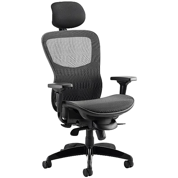 Raptor Full Mesh Office Chair With Headrest 1 Raptor Full Mesh Office Chair With Headrest