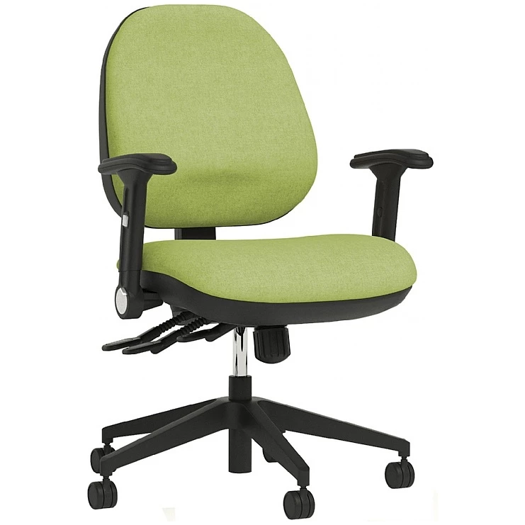 Gresham Platinum Plus Round Medium Back Office Chair 1 Gresham Platinum Plus Round Medium Back Office Chair