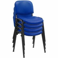 Swift Vinyl Conference Chair Black Frame (Pack Of 4 Chairs) -Office Furniture Sales 2024 064399