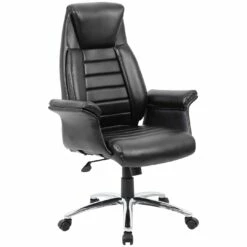 Jersey Executive Leather Faced Office Chairs
