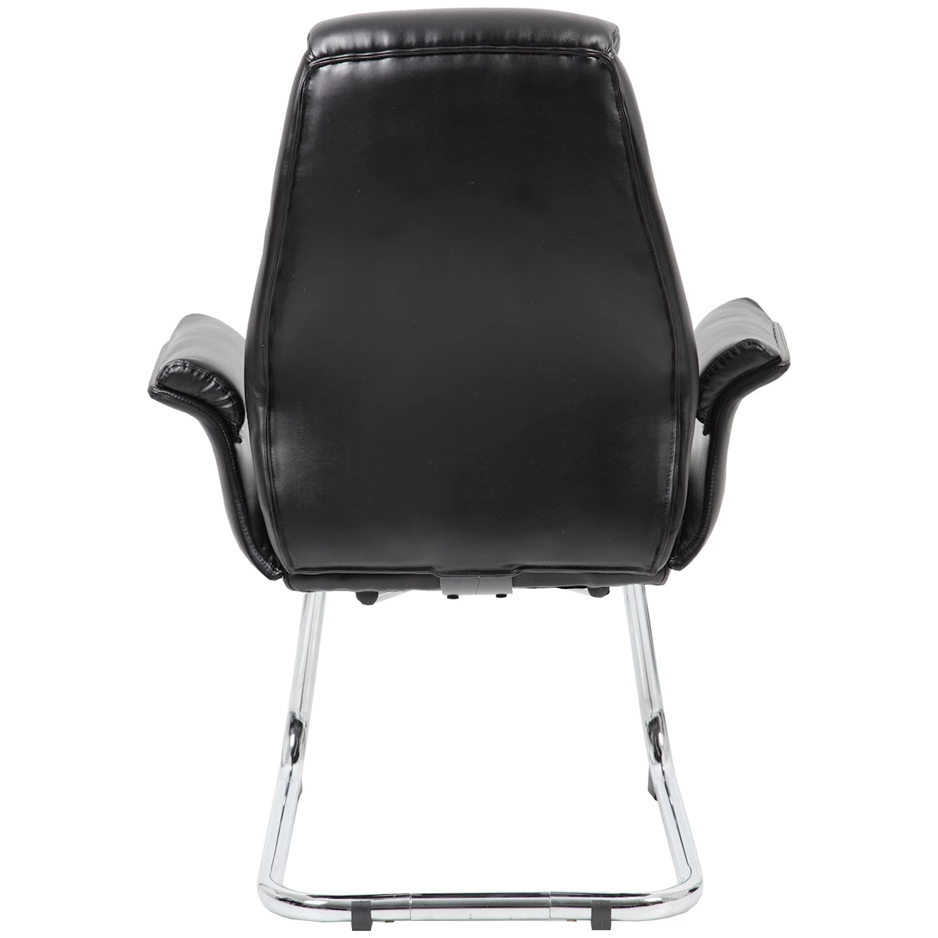 Jersey Executive Leather Faced Office Visitor Armchairs 6 Jersey Executive Leather Faced Office Visitor Armchairs - Image 6