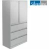 Silverline Combi:Store Cupboard & Drawer Combination Units