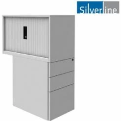 Silverline Freedom G3 Tambour Pedestals 8 Silverline Freedom G3 Tambour Pedestals -Office Furniture Sales 2024 068635