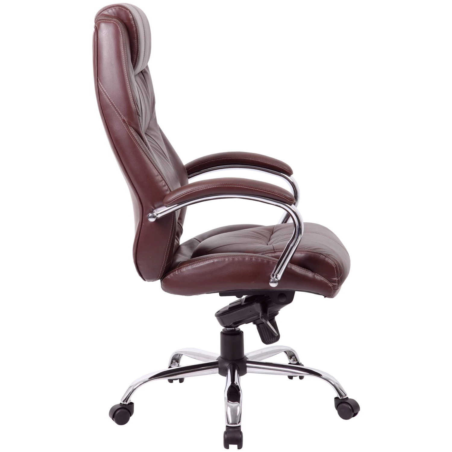 Genoa Top Leather Executive Office Chair Brown 2 Genoa Top Leather Executive Office Chair Brown - Image 2