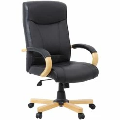 Farnham Executive Black Leather Manager Chair