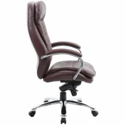 Siena Leather Executive Office Chair Brown 6 Siena Leather Executive Office Chair Brown -Office Furniture Sales 2024 070306