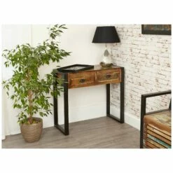 Accrington Reclaimed Wood Console Table -Office Furniture Sales 2024 070494