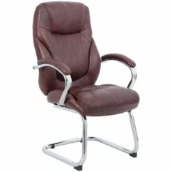 Genoa Top Leather Visitor Chairs -Office Furniture Sales 2024 070747