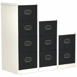 Silverline Two Tone Kontrax Filing Cabinets -Office Furniture Sales 2024 070756