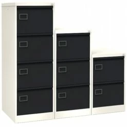 Silverline Two Tone Executive Filing Cabinets -Office Furniture Sales 2024 070774