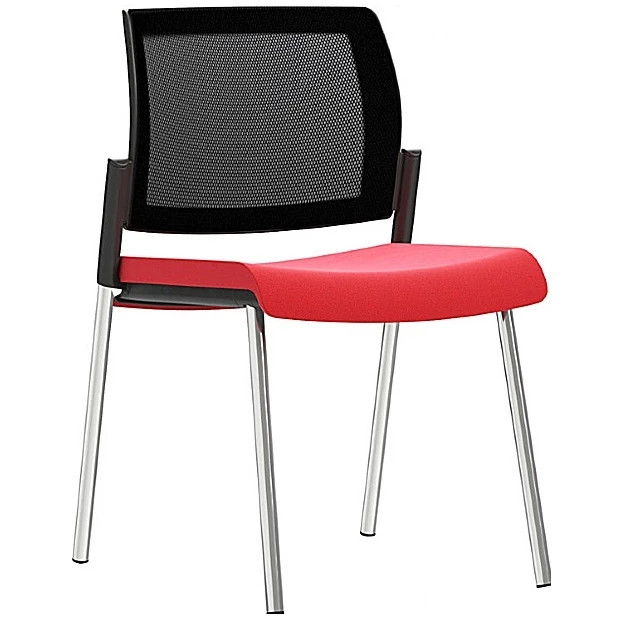 Pledge Kind Mesh Back 4 Leg Conference Chair 1 Pledge Kind Mesh Back 4 Leg Conference Chair