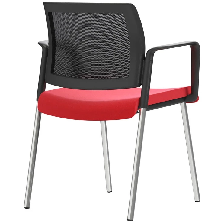 Pledge Kind Mesh Back 4 Leg Conference Chair 2 Pledge Kind Mesh Back 4 Leg Conference Chair - Image 2