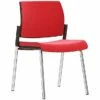 Pledge Kind Upholstered 4 Leg Conference Chair