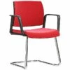 Pledge Kind Upholstered Cantilever Conference Chair