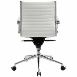 Abbey Medium Back Leather Office Chairs -Office Furniture Sales 2024 072227