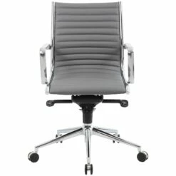 Abbey Medium Back Leather Office Chairs -Office Furniture Sales 2024 073153
