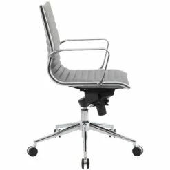 Abbey Medium Back Leather Office Chairs -Office Furniture Sales 2024 073154