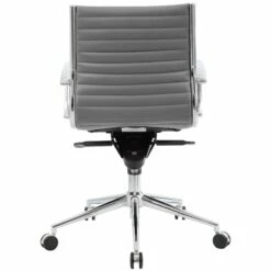 Abbey Medium Back Leather Office Chairs -Office Furniture Sales 2024 073155