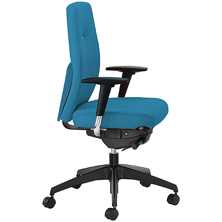 Summit Horizon Fully Upholstered Synchro Task Chair 2 Summit Horizon Fully Upholstered Synchro Task Chair - Image 2