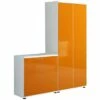 Oxide High Gloss Double Door Office Cupboards