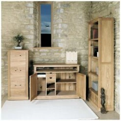 Cavalli Solid Oak Computer Desk Hideaway -Office Furniture Sales 2024 079299