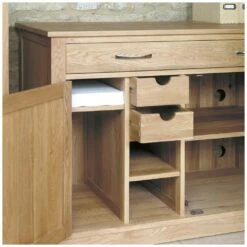 Cavalli Solid Oak Computer Desk Hideaway -Office Furniture Sales 2024 079301